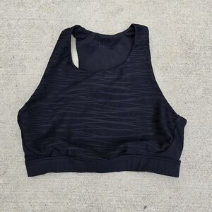 Linc Sports Bra Black Sz L